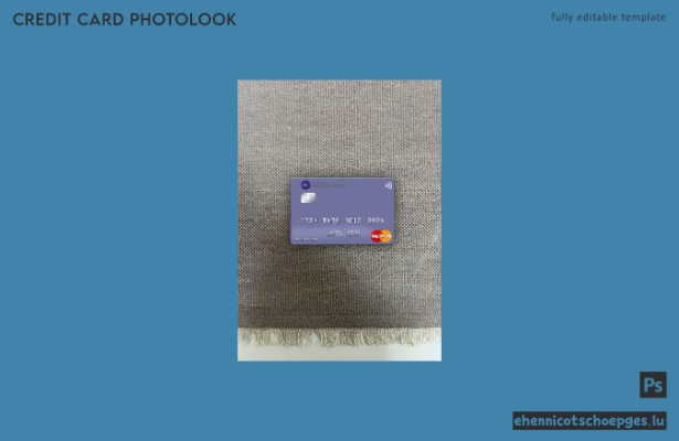 Montenegro NLB Banka a.d. Podgorica Mastercard Photolook Beispielvorschau